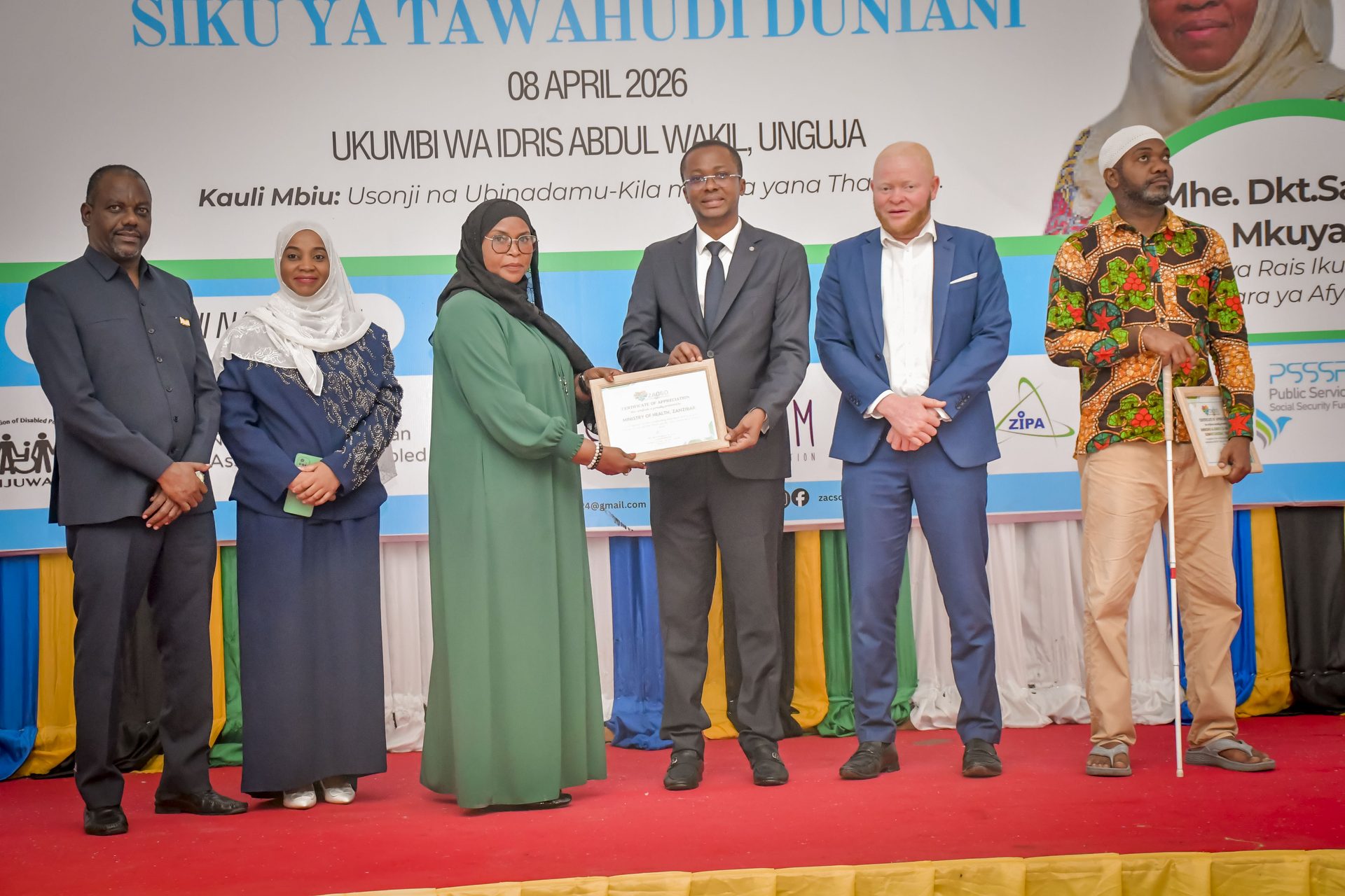 Award ceremony honours champions of autism inclusion